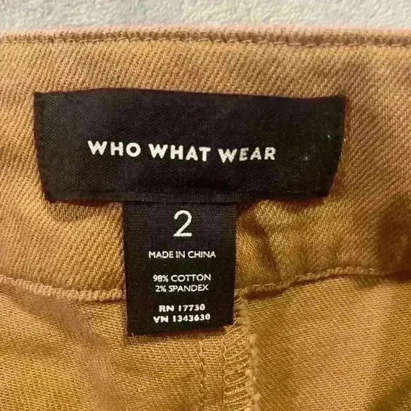 Women’s Brown Who What Wear Pants - Picture 4 of 4